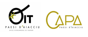 Logo Office Intercommunal du Tourisme du Pays Ajaccien et logo CAPA